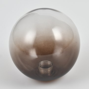 Brilagi - Ersatzglas für Kronleuchter, Wandleuchte und Lampe MISTEL, MILLA, Ø 15 cm, rauchbraun