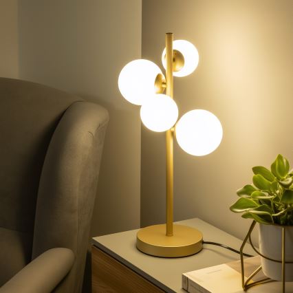 BRILAGI - Ersatzglas für Kronleuchter, Wandleuchte und Lampe MISTEL, MILLA Ø 15 cm weiß