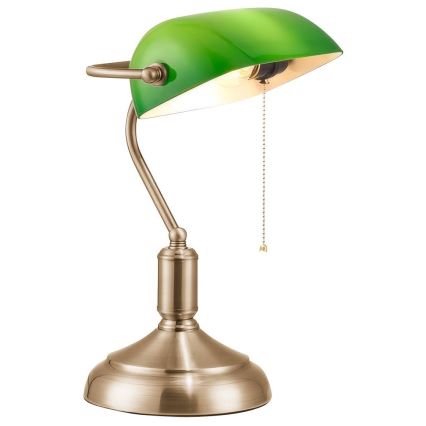 Brilagi - Ersatzschirm für die Tischlampe BANK OFFICE in Grün