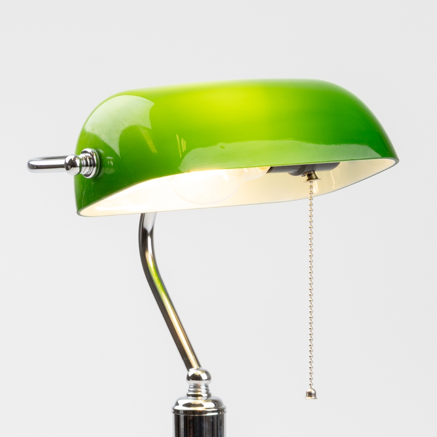 Brilagi - Ersatzschirm für die Tischlampe BANK OFFICE in Grün