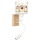 Brilagi - Flexible LED-Kinder-Wandleuchte BOBO WOOD 1xE27/25W/230V + LED/3W Eiche/Weiß/Rosa/Feen