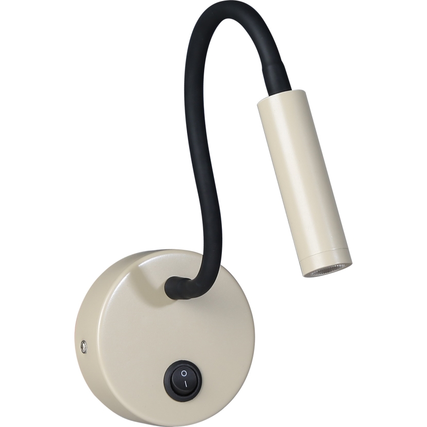 Brilagi - Flexible LED-Wandleuchte MAYA LED/3W/230V 4000K beige