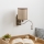 Brilagi - Flexible LED-Wandleuchte NUBILA 1xE27/25W/230V + LED/3W matt Chrom/braun