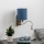 Brilagi - Flexible LED-Wandleuchte NUBILA 1xE27/25W/230V + LED/3W matt Chrom/dunkelblau