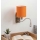 Brilagi - Flexible LED-Wandleuchte NUBILA 1xE27/25W/230V + LED/3W mattchrom/orange