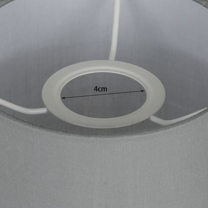Brilagi - Flexible LED-Wandleuchte NUBILA 1xE27/25W/230V + LED/3W Messing/hellgrau