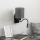 Brilagi - Flexible LED-Wandleuchte NUBILA 1xE27/25W/230V + LED/3W schwarz/anthrazit