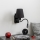 Brilagi - Flexible LED-Wandleuchte NUBILA 1xE27/25W/230V + LED/3W schwarz