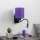 Brilagi - Flexible LED-Wandleuchte NUBILA 1xE27/25W/230V + LED/3W schwarz/violett