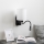Brilagi - Flexible LED-Wandleuchte NUBILA 1xE27/25W/230V + LED/3W schwarz/weiß
