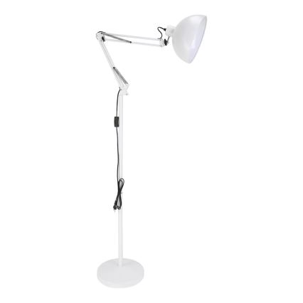 Brilagi - Flexible Stehleuchte TASKER 1xE27/60W/230V 157 cm weiß