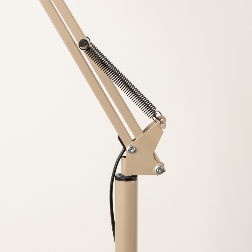 Brilagi - Flexible Stehleuchte TASKER 1xE27/60W/230V 184 cm beige