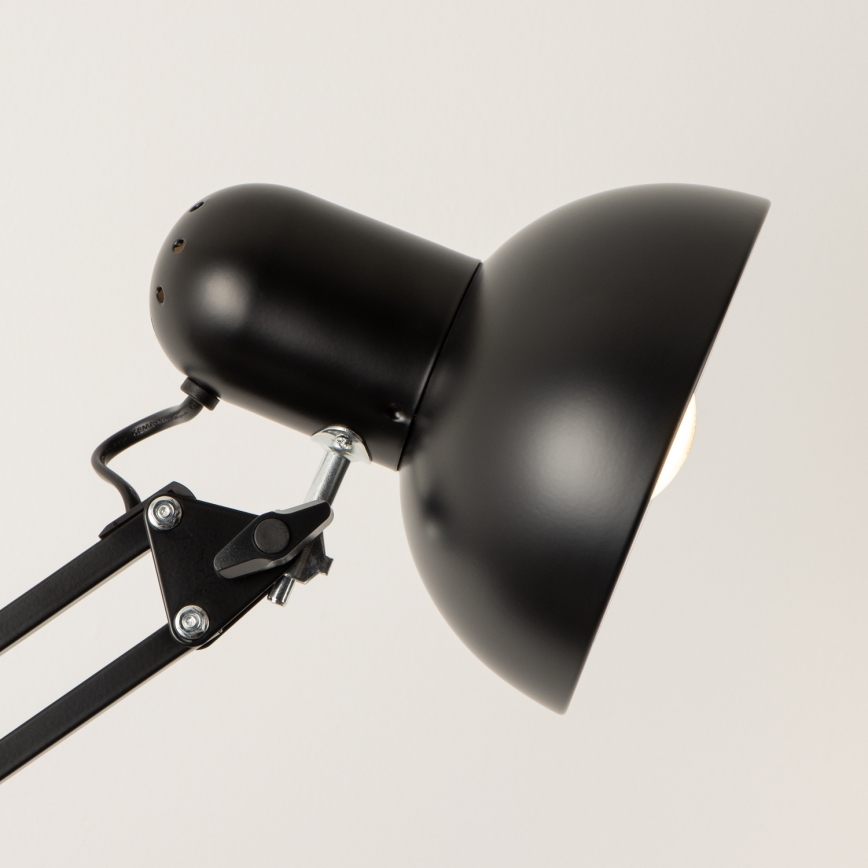 BRILAGI - Flexible Stehleuchte TASKER 1xE27/60W/230V 184 cm schwarz