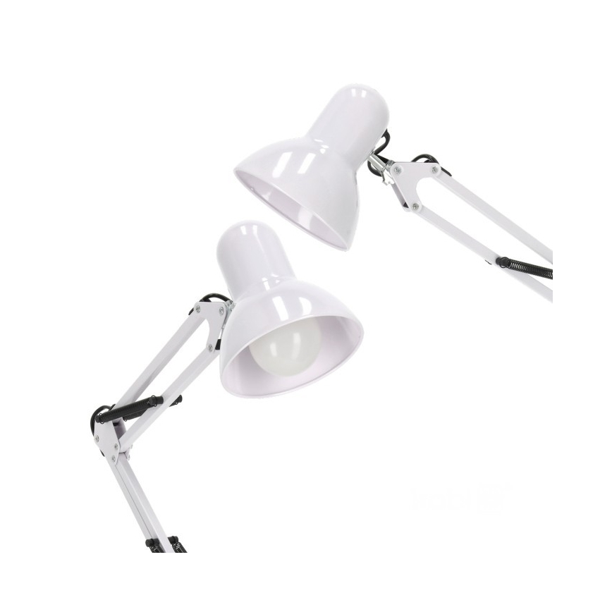 Brilagi - Flexible Stehleuchte TASKER 1xE27/60W/230V 184 cm weiß