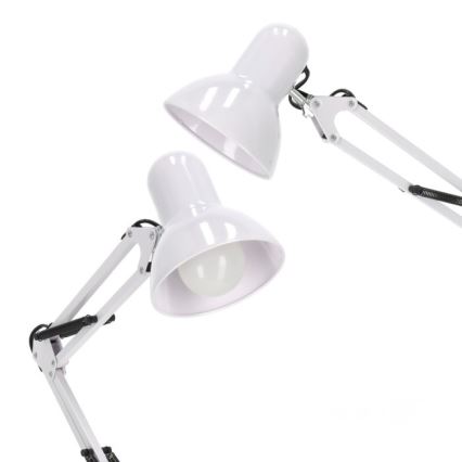 Brilagi - Flexible Stehleuchte TASKER 1xE27/60W/230V 184 cm weiß