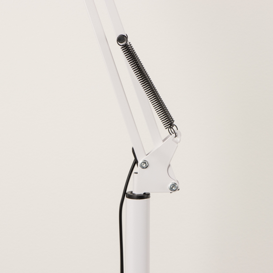 Brilagi - Flexible Stehleuchte TASKER 1xE27/60W/230V 184 cm weiß