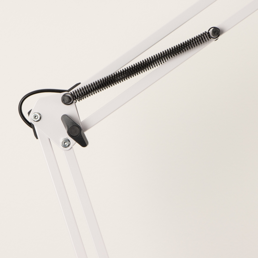 Brilagi - Flexible Stehleuchte TASKER 1xE27/60W/230V 184 cm weiß