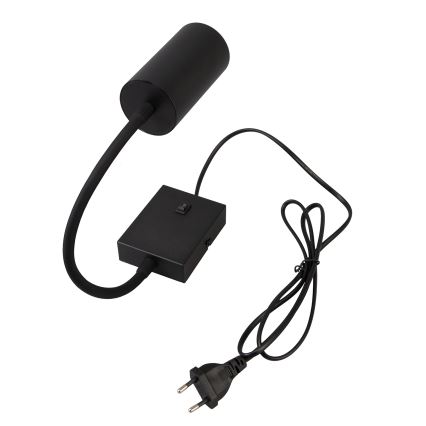 Brilagi - Flexible Wandleuchte mit Schalter SELE 1xGU10/30W/230V schwarz/gold