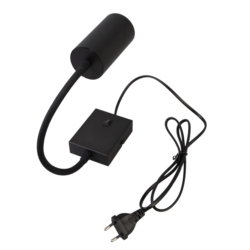 Brilagi - Flexible Wandleuchte mit Schalter SELE 1xGU10/30W/230V schwarz/gold