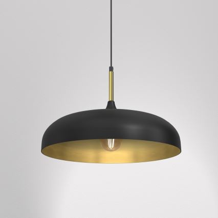 Brilagi - Hängeleuchte ABRAHAM 1xE27/60W/230V d 45 cm schwarz