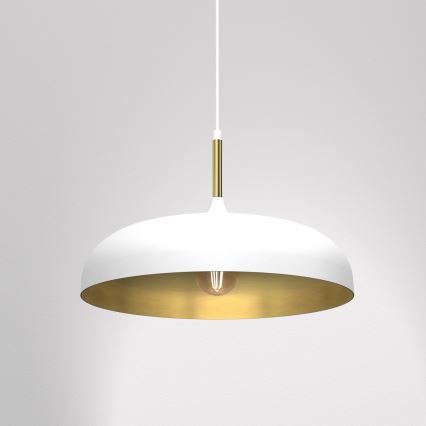 Brilagi - Hängeleuchte ABRAHAM 1xE27/60W/230V d 45 cm weiß