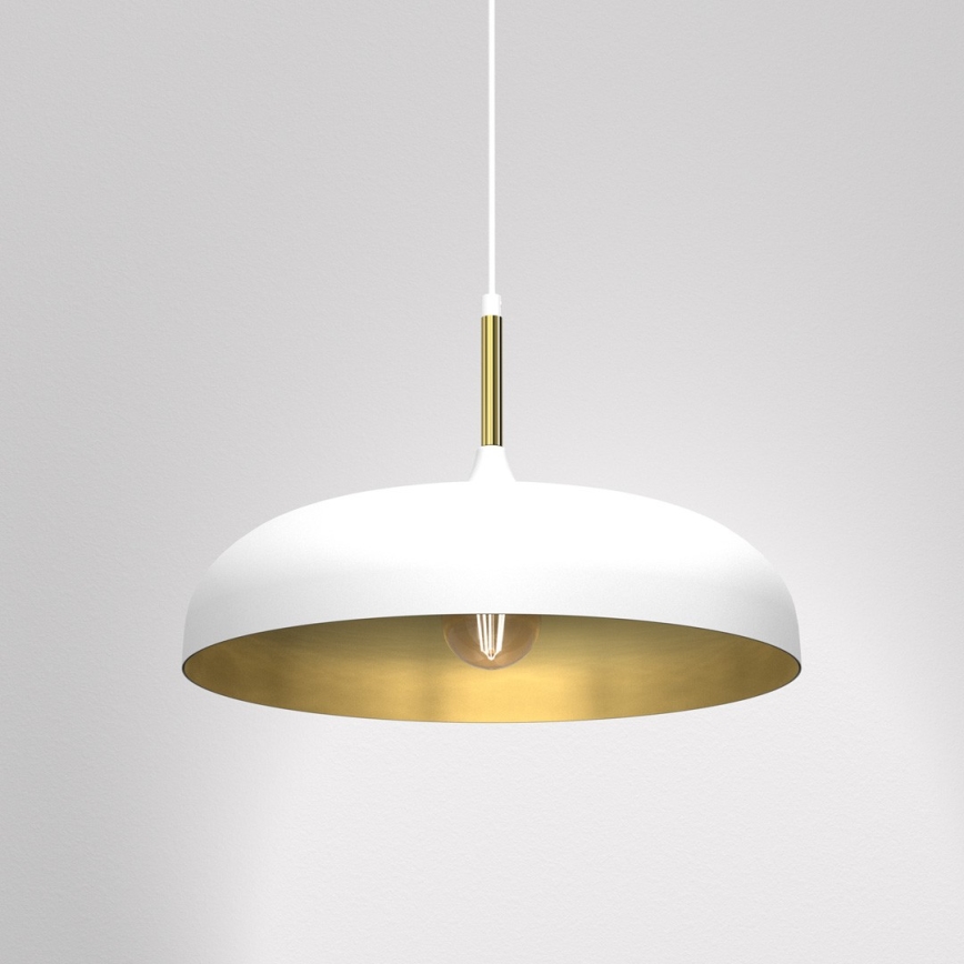 Brilagi - Hängeleuchte ABRAHAM 1xE27/60W/230V d 45 cm weiß