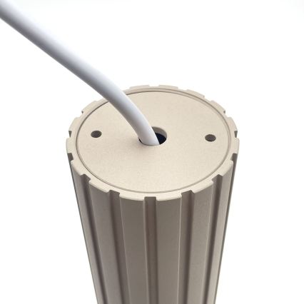 Brilagi - Hängeleuchte an Drahtseil CRISPINA 1xGU10/10W/230V beige