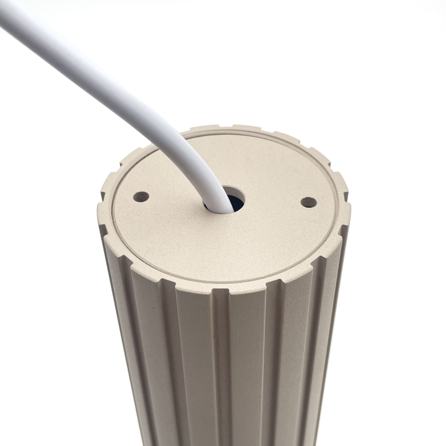 Brilagi - Hängeleuchte an Drahtseil CRISPINA 1xGU10/10W/230V beige