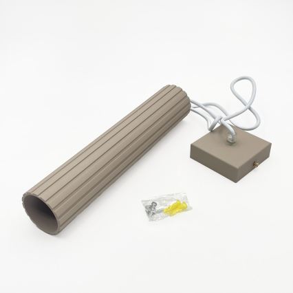 Brilagi - Hängeleuchte an Drahtseil CRISPINA 1xGU10/10W/230V beige