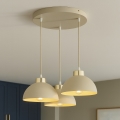 Brilagi - Hängeleuchte an Kabel MOON 3xE27/60W/230V beige/gold