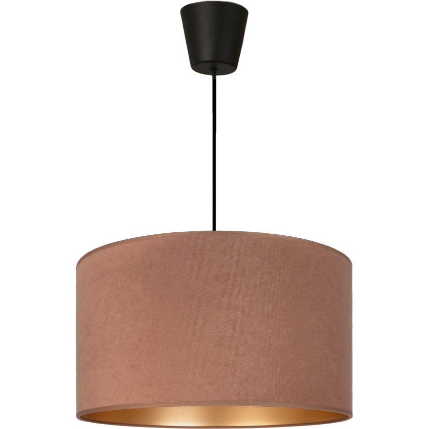 Brilagi - Hängeleuchte an Kabel VELVET 1xE27/60W/230V pr. 40 cm beige/gold