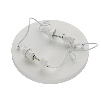 Brilagi - Hängeleuchte an Kabel WABI SABI 2xE27/40W/230V Ø 45 cm weiß
