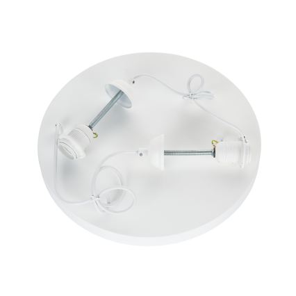 Brilagi - Hängeleuchte an Kabel WABI SABI 2xE27/40W/230V Ø 45 cm weiß