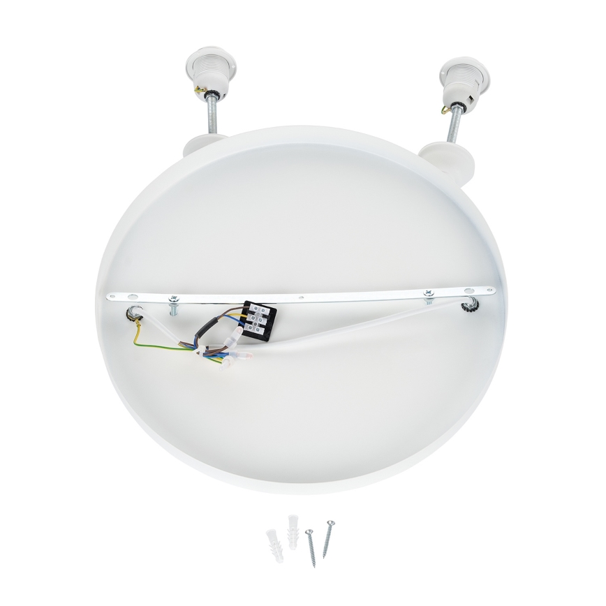 Brilagi - Hängeleuchte an Kabel WABI SABI 2xE27/40W/230V Ø 45 cm weiß