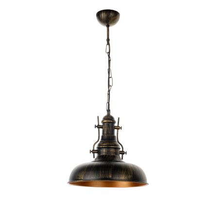 Brilagi - Hängeleuchte an Kette PYRONIC 1xE27/40W/230V, Ø 32 cm, Bronze/Patina