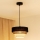 Brilagi - Hängeleuchte ASPEN LUNETA 1xE27/15W/230V d 25 cm schwarz/beige/cremefarben