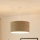 Brilagi - Hängeleuchte BOUCLE ROLLER 1xE27/15W/230V d 45 cm braun
