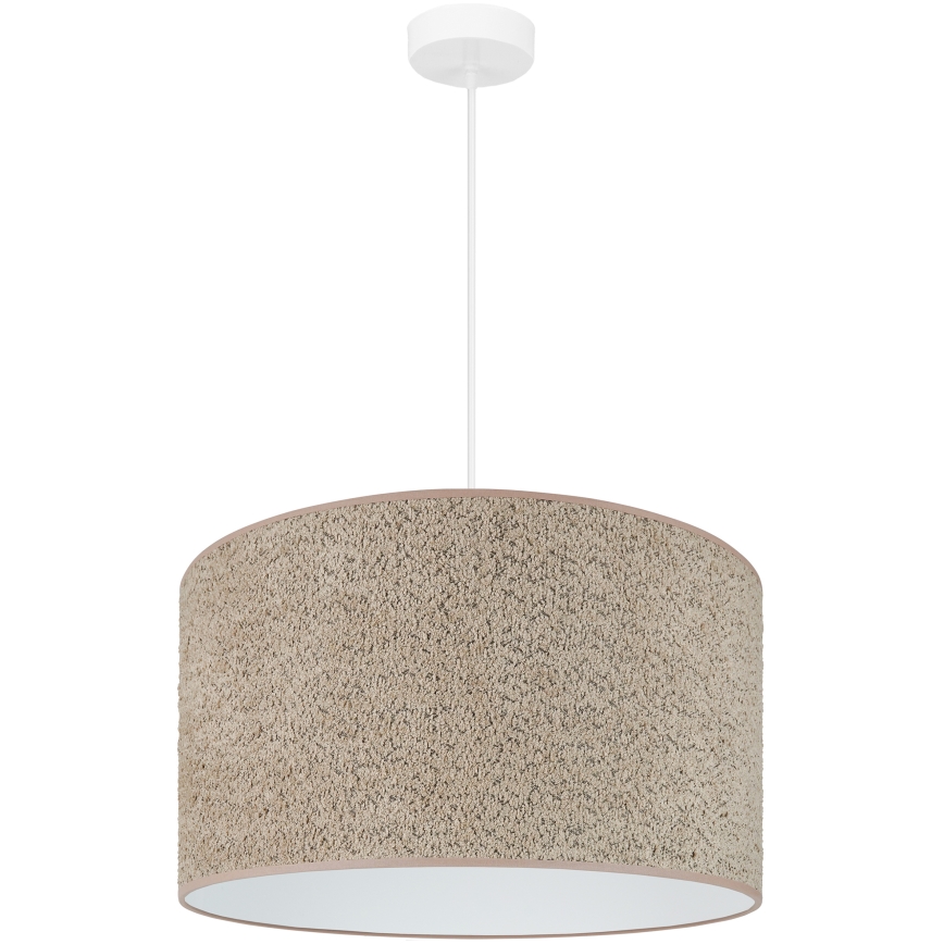 Brilagi - Hängeleuchte BOUCLE ROLLER 1xE27/15W/230V d 45 cm braun