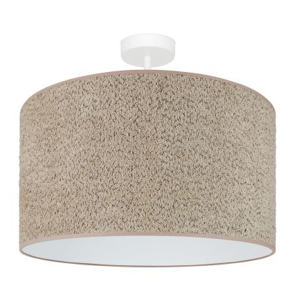 Brilagi - Hängeleuchte BOUCLE ROLLER 1xE27/15W/230V d 45 cm braun