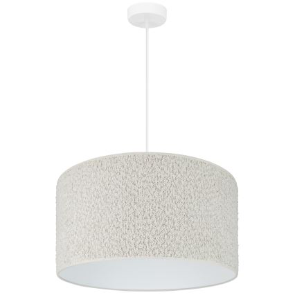 Brilagi - Hängeleuchte BOUCLE ROLLER 1xE27/15W/230V d 45 cm cremefarben