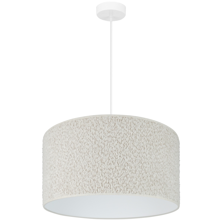Brilagi - Hängeleuchte BOUCLE ROLLER 1xE27/15W/230V d 45 cm cremefarben