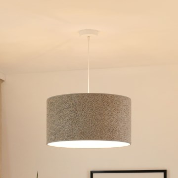 Brilagi - Hängeleuchte BOUCLE ROLLER 1xE27/15W/230V d 45 cm grau