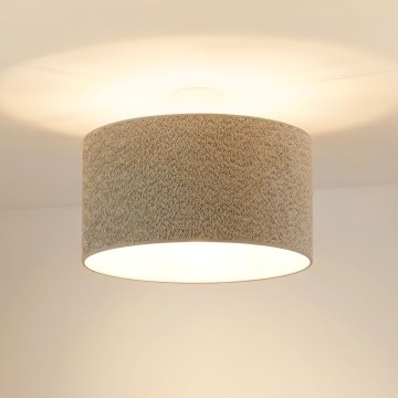 Brilagi - Hängeleuchte BOUCLE ROLLER 1xE27/15W/230V d 45 cm grau