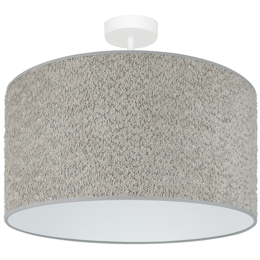 Brilagi - Hängeleuchte BOUCLE ROLLER 1xE27/15W/230V d 45 cm grau