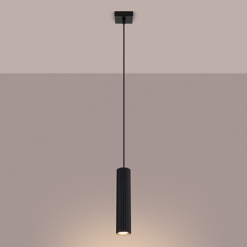 Brilagi - Hängeleuchte CRESTO 1xGU10/10W/230V schwarz