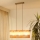 Brilagi - Hängeleuchte FOREST 3xE27/15W/230V Kiefer/beige/cremefarben