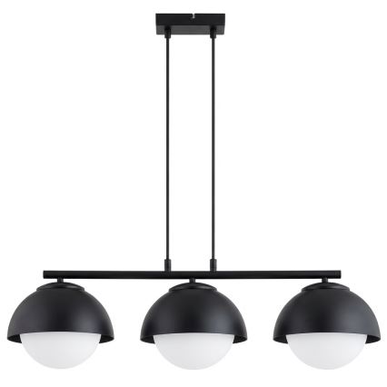 BRILAGI - Hängeleuchte mit Kabelaufhängung COSMO 3xE27/60W/230V schwarz