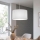 Brilagi - Hängeleuchte mit Seil SIRIJA MODERN 1xE27/60W/230V Ø 35 cm weiß