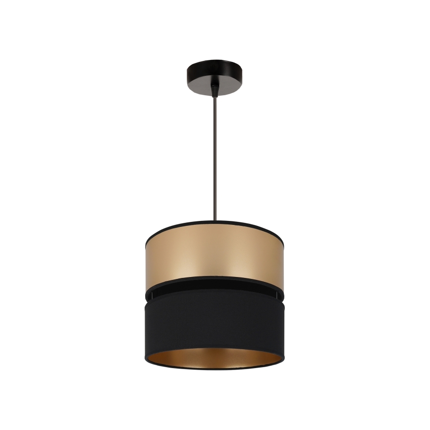 Brilagi - Hängeleuchte ROYAL 1xE27/15W/230V d 25 cm schwarz/golden