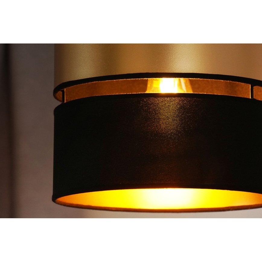 Brilagi - Hängeleuchte ROYAL 1xE27/15W/230V d 25 cm schwarz/golden